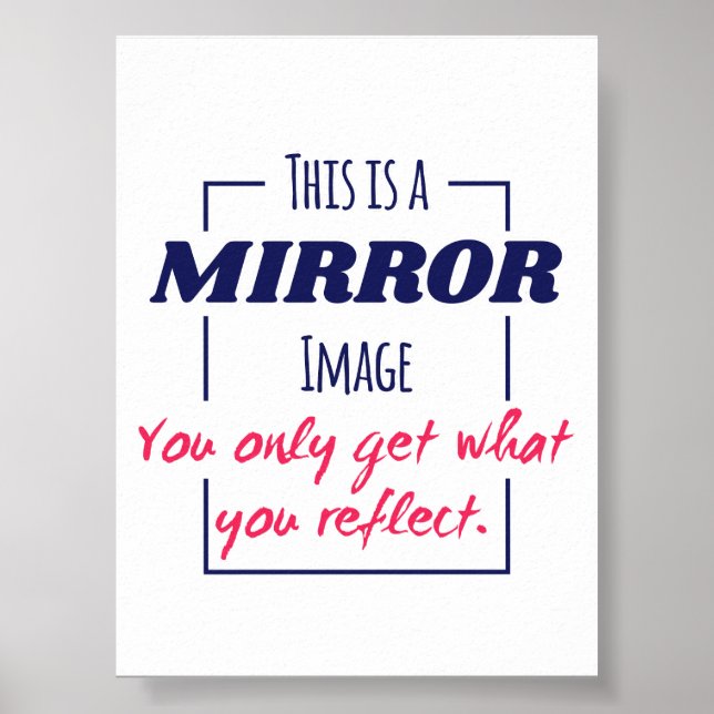 Affiche Conception de motivation Mentalité de réflexion da (Devant)