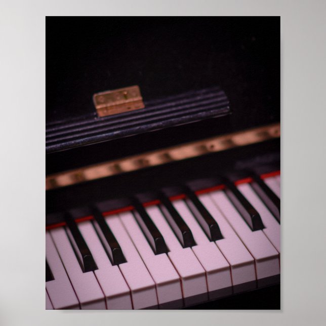 Affiche Conception de piano géniale (Devant)