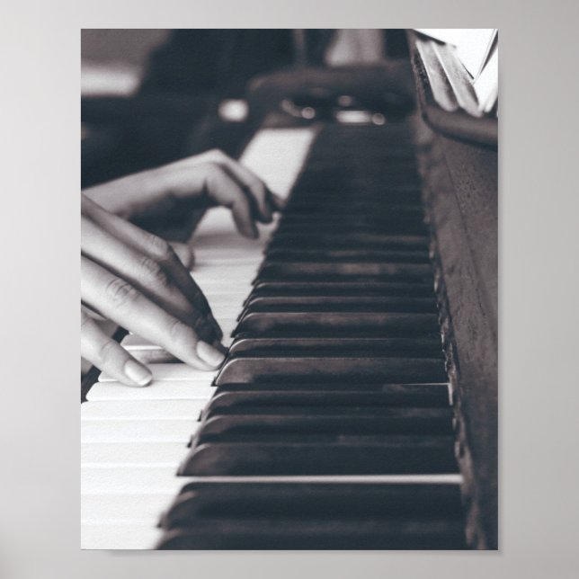 Affiche Conception de piano géniale (Devant)