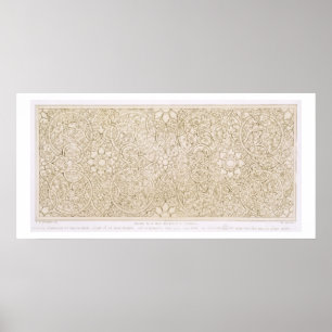 Affiche Conception de plafond pour la salle de perle, à