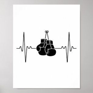 Affiche Conception de poinçonnage de ligne de pulsation en