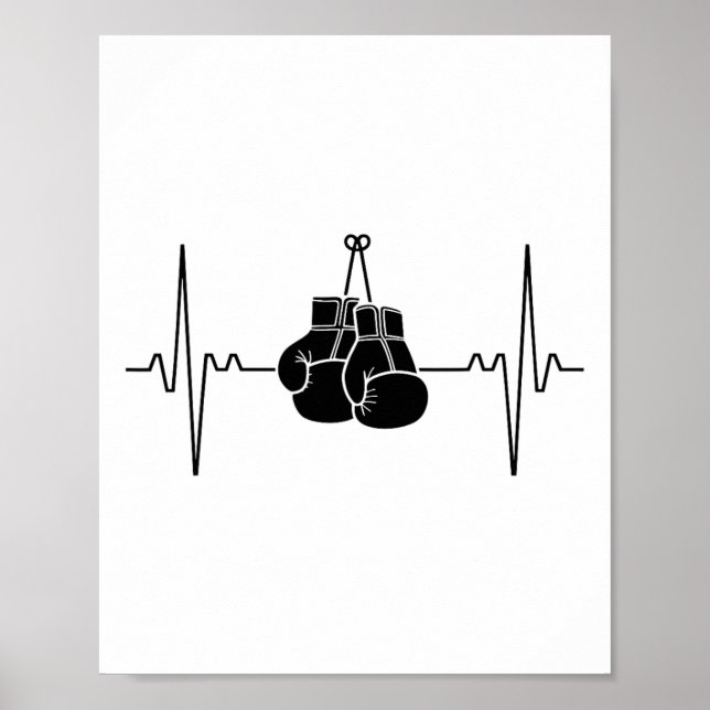 Affiche Conception de poinçonnage de ligne de pulsation en (Devant)
