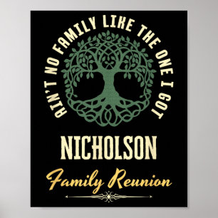 Affiche Conception de réunion de famille 2025 correspondan
