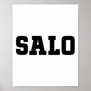 Affiche Conception de salo alimentaire pour hommes femmes 