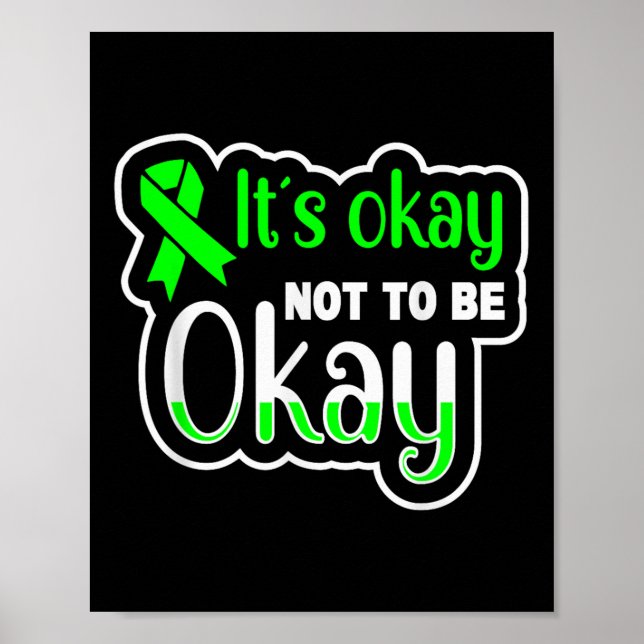 Affiche Conception de sensibilisation à la santé mentale (Devant)