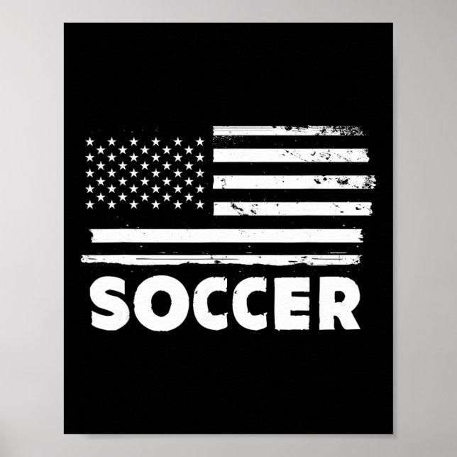 Affiche Conception de sport patriotique de drapeau de la v (Devant)
