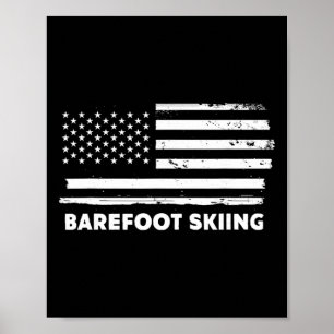 Affiche Conception de sports patriotiques de drapeau des É