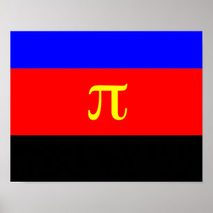 AFFICHE CONCEPTION DE STRIPES POLYAMORIQUES