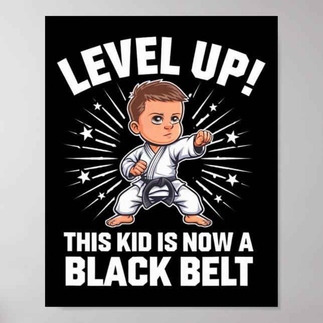 Affiche Conception de T Shirt de Récompense de Ceinture No (Devant)
