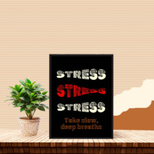 Affiche Conception de texte motivante