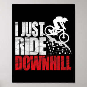 Affiche Conception de VTT pour le VTT en descente