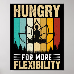 Affiche Conception de yoga pour plus de flexibilité