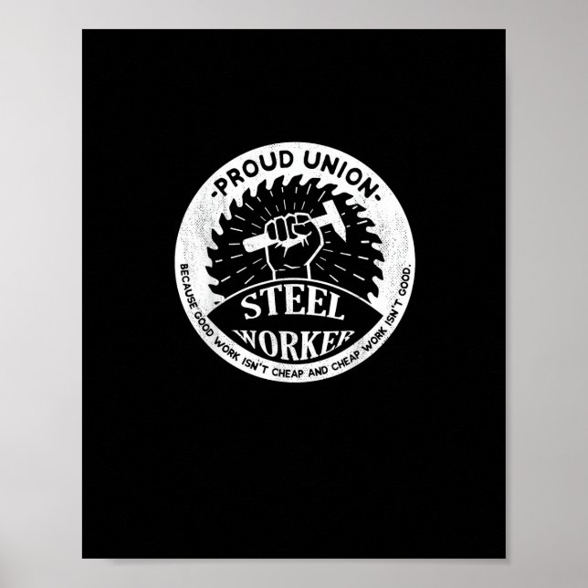 Affiche Conception des travailleurs syndicaux - Artwork de (Devant)