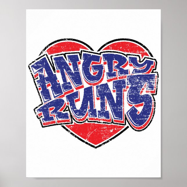 Affiche Conception des ventilateurs Angry Runs v2 (Devant)