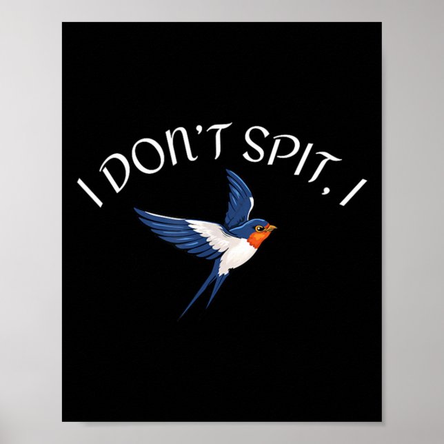 Affiche Conception d'oiseau de N'avalez pas St Oiseaux Mon (Devant)