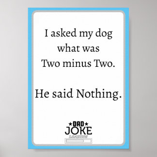 Affiche Conception drôle de blague de papa cool