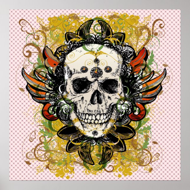 Affiche Conception du crâne (Devant)