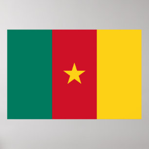 Affiche Conception du drapeau du Cameroun