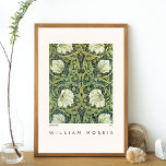Affiche Conception du Pimpernel William Morris Moderne<br><div class="desc">Une affiche moderne d'art avec le papier peint motif Pimpernel (1876),  du designer textile britannique William Morris (1834-1896),  de la période des arts et de l'artisanat.</div>