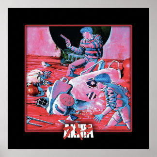 Affiche Conception du volume 1 d'Akira