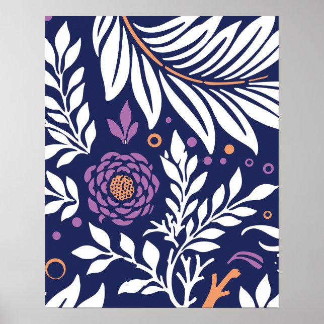 Affiche Conception Florale 22 (Devant)