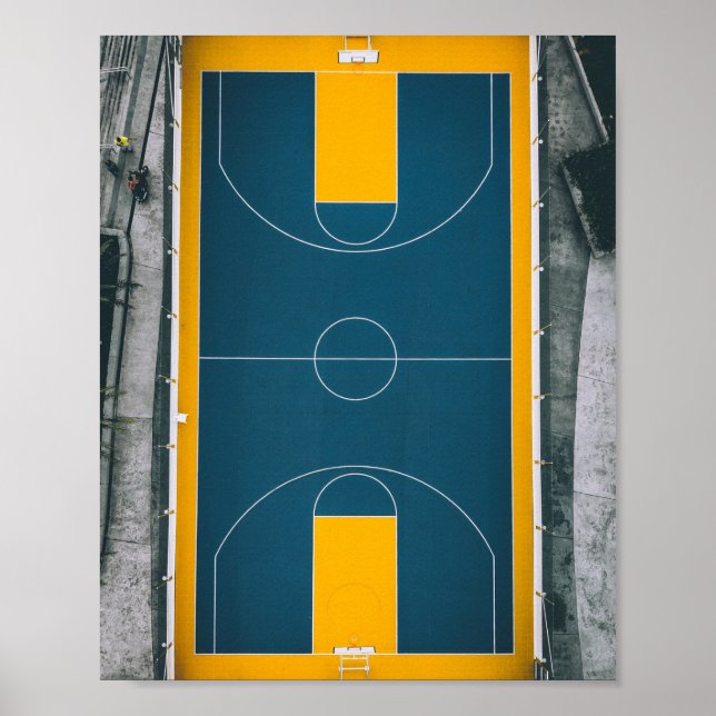 Affiche Conception géniale de basket-ball (Devant)