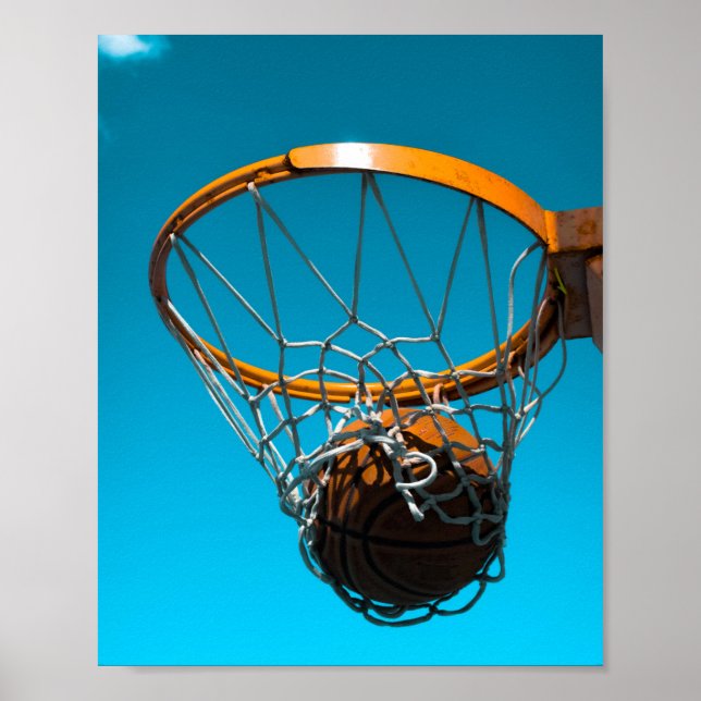 Affiche Conception géniale de basket-ball (Devant)