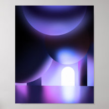 Conception graphique abstraite violette à sensatio