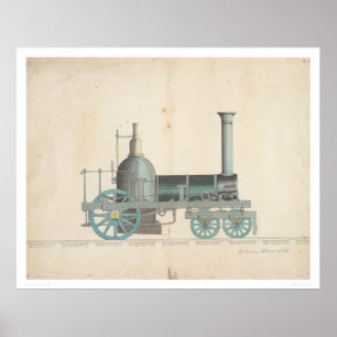 Affiche Conception locomotive (1344)