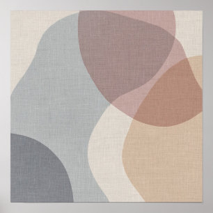 Affiche Conception minimaliste de silence organique