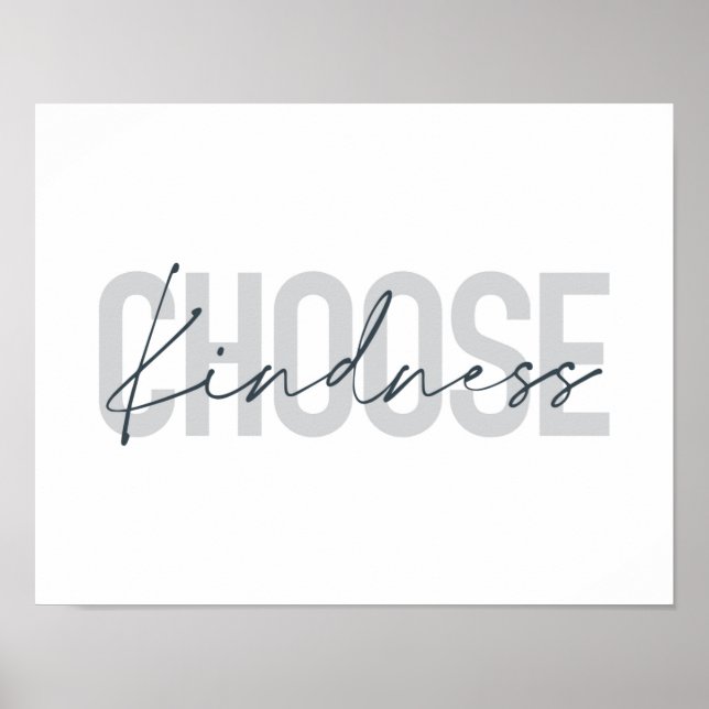 Affiche Conception moderne, urbaine et simple de Choose Ki (Devant)