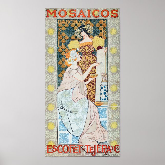 Affiche Conception mosaïque (Devant)