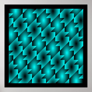 AFFICHE CONCEPTION MOTIF AQUA