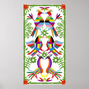 Affiche Conception Otomi moderne III