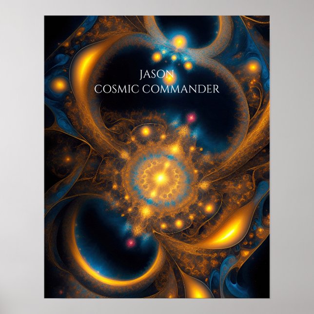 AFFICHE CONCEPTION PORTALE COSMIC (Devant)