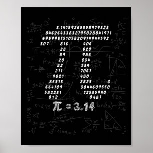 Affiche Conception Symbole Pi Funny Pour Mars 14th Pi Day 