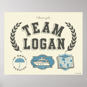 Affiche Conception Team Logan Gilmore Girls