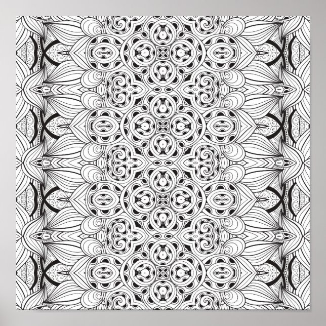 Affiche Conception tribale 2 (Devant)