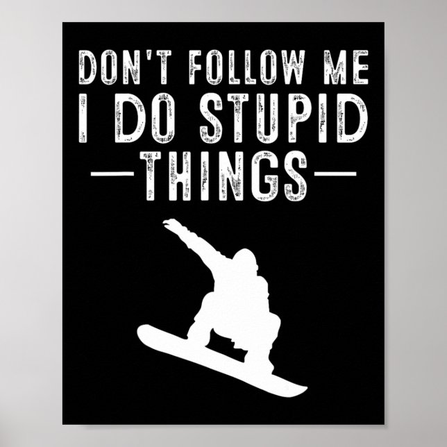 Affiche Conceptions de enfants de snowboard d'amateurs de  (Devant)