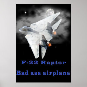 Affiche Conceptions de F-22 Raptor