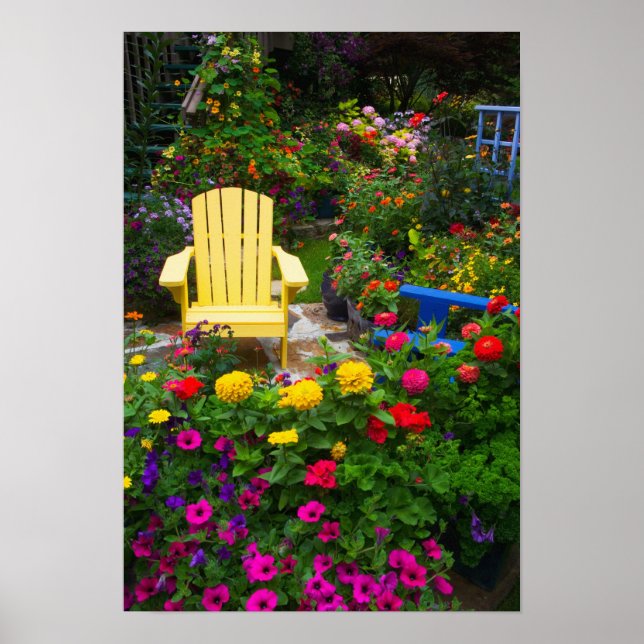 Affiche Conceptions de jardin dans notre jardin Sammamish, (Devant)