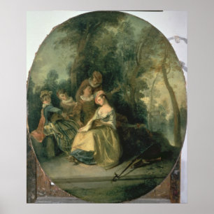 Affiche Concert dans le parc, 1725