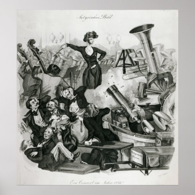 Affiche Concert de Hector Berlioz (Devant)