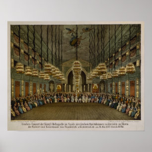 Affiche Concert de la bande royale dans l'amphithéâtre