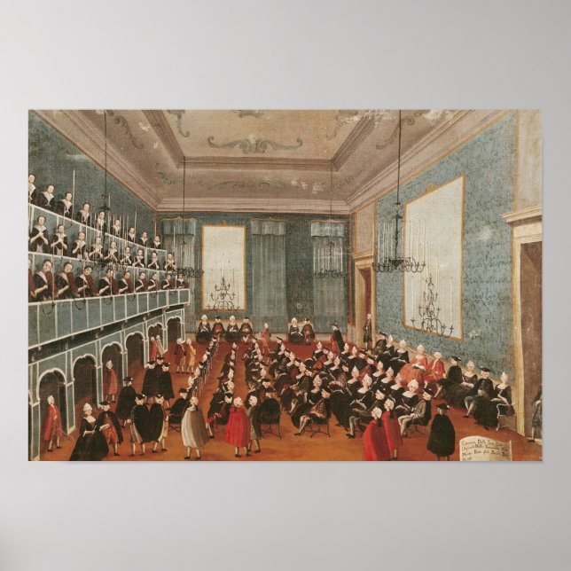 Affiche Concert donné par les filles de l'hôpital (Devant)