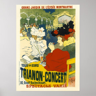 Affiche CONCERT LE TRIANON à Great Elysee Gardens
