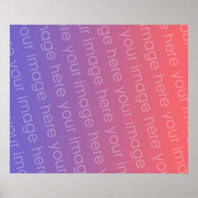 Affiche Concevez votre propre (Devant)