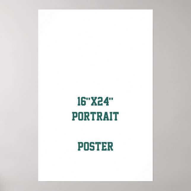 Affiche Concevez votre propre 16"x24" (Devant)