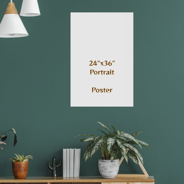 Affiche Concevez votre propre 24"x36" (Salon 1)