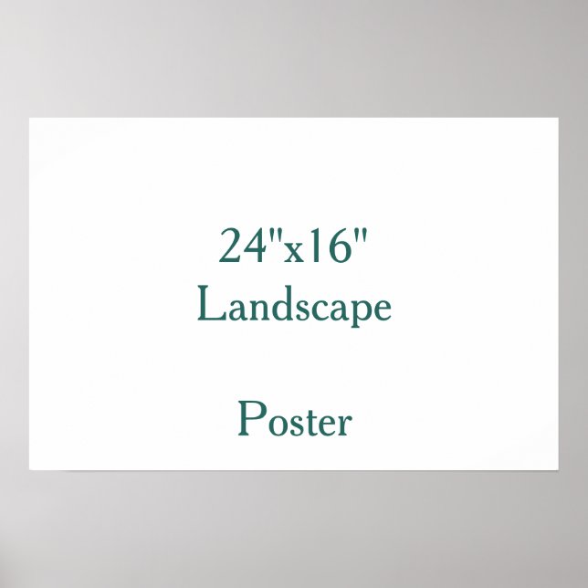 Affiche Concevez votre propre 61x40 cm (Devant)
